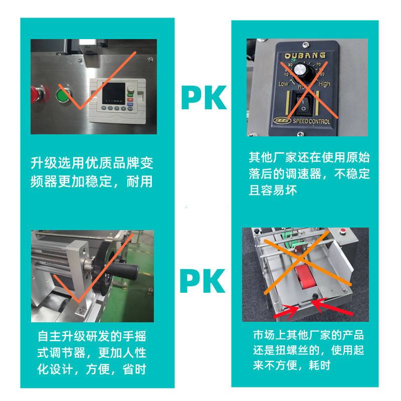 全自动分页封口机 适合牙贴肚脐贴 眼膜等塑料袋高速分页封口