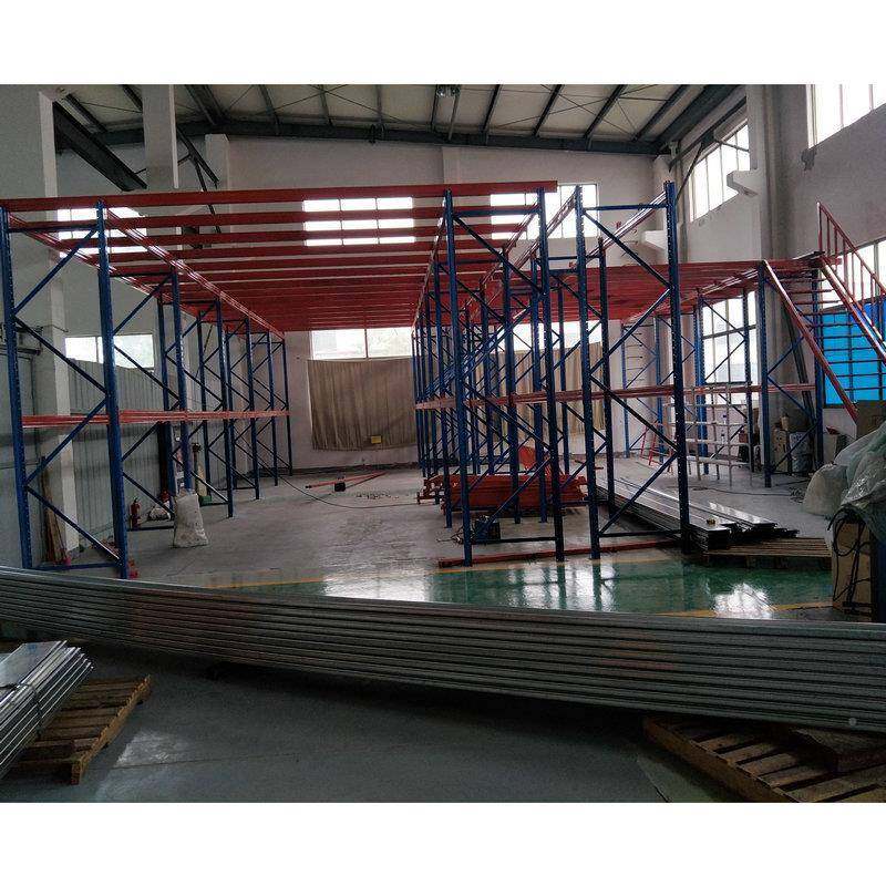组合式置展示架仓库楼钢制平台货架中型多层仓储定WWW物阁制