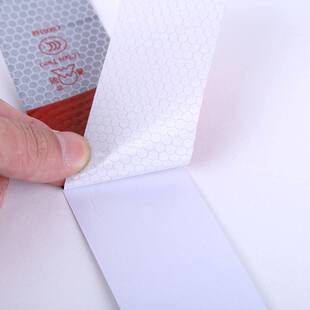 通明反光贴 货车反光条 车身反光贴纸 红白车身贴车用反光膜厂家