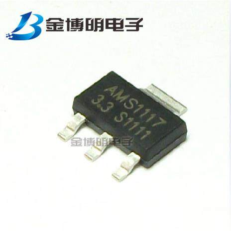 厂家直供AM1117-33UZX稳压芯片AM111.7-3V3SOTS-223集S成电路