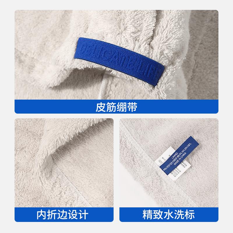 加厚纯棉干帽吸水速干2发025新款一毛片式干包头巾发巾10010236头