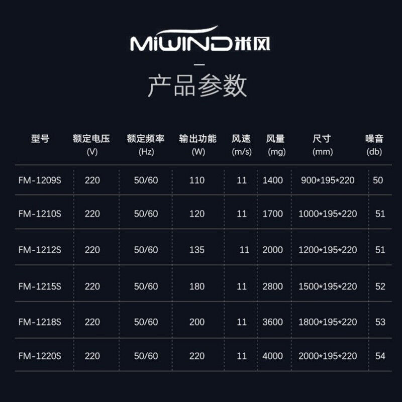 米风空气门大风量饭店贯流式超市商用风帘机酒店小卖部门头空气幕