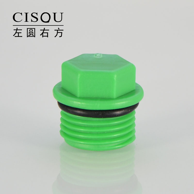 分ppr外丝堵头分管帽1寸管堵20//32内丝水管配件加厚塑料塞头