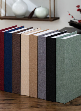 中式古典假书仿真书装饰书摆件拍照道具办公室客厅装饰品摆设麻布