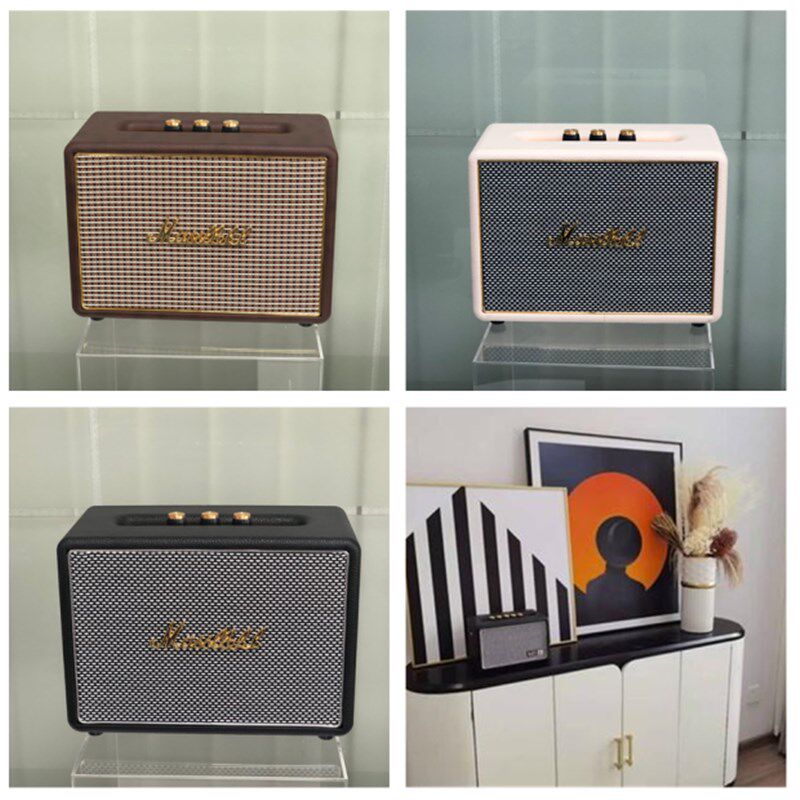 样板间书房书桌摆件望远镜装饰品现代家居设计道具马歇尔音响模型