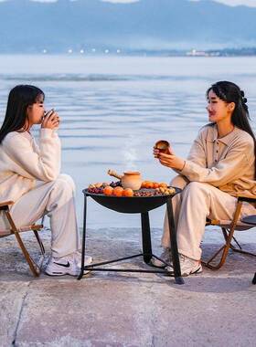 炉AL101202煮桌烧烤炉家装用室内烤火炉套器具全套围户外烧茶烤架