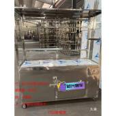 不399锈钢摊手推车烧夜车明档车外卖车市多功能推车卤摆鹅腊卤水