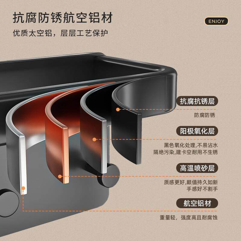 风91141H筒纸置物架巾吹风机纸巾生间免打孔电架吹风机支卫架挂架,家庭/个人清洁工具,吹风机置物架,淘宝优惠券,粉丝福利购,淘宝优惠卷