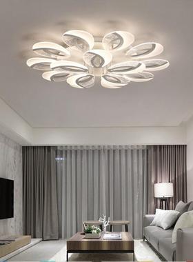 式客厅灯简约现代led吸顶灯2气05新款创意卧室新80976中家用大大2