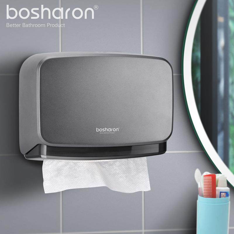 卫无品牌/生洗间擦手纸盒挂壁店式纸巾盒壁挂厕所酒免抽纸盒打孔,收纳整理,纸巾架,淘宝优惠券,粉丝福利购,淘宝优惠卷
