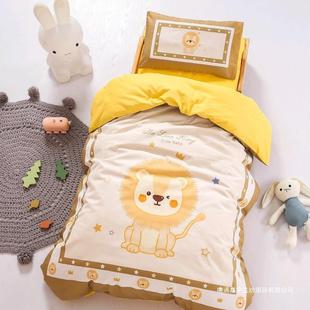 全棉10029282数码印儿被子花三件园套儿幼童午睡被褥宝宝入园六件