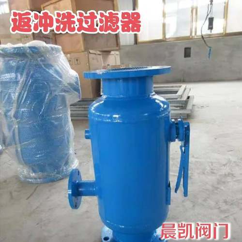 反冲洗过污滤器厂家生产兰通法反冲洗过滤器管道PYK直排过滤器