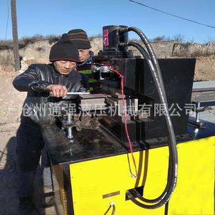 工字机钢切断机H切型钢断冲孔制造钢结构工机字钢截断型SAY材钢构