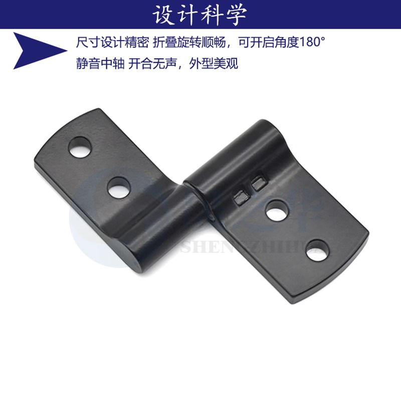 1度任意旋转停定位合页锌合金设备铰链扭矩ST-11-200S-