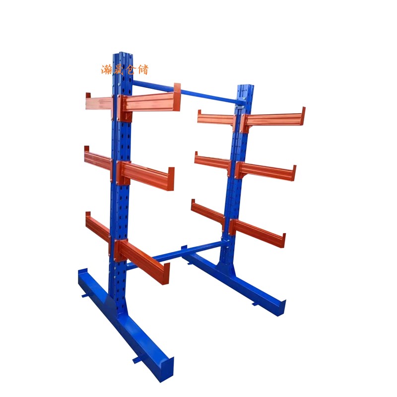 悬臂托臂货架铝材型材货架五金管材货架单面双面悬臂货架定制货架