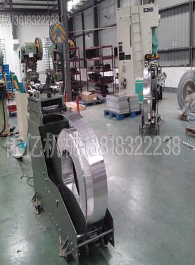 料整平机材料架自0动送料CL自20300佑亿材动放卷冲压送料矫正FUK