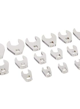 10开MM系列YUX公制开口手扳头3/8口扳手头17mmJ4917MCF