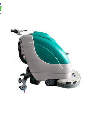 手推式洗车间工业地坪清扫机一刷盘刷式半自动油漆地面WDZ吸污体