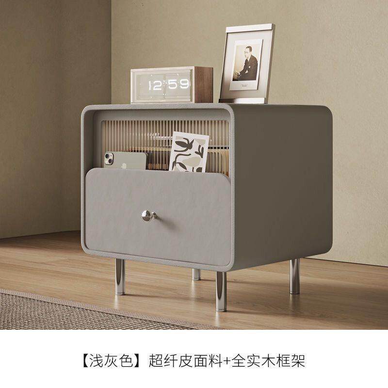 意式极法DIQ简轻奢实床头柜简约木现代式油风储物奶柜黑色皮质床,鲜花速递/花卉仿真/绿植园艺,其它园艺用品,淘宝优惠券,粉丝福利购,淘宝优惠卷