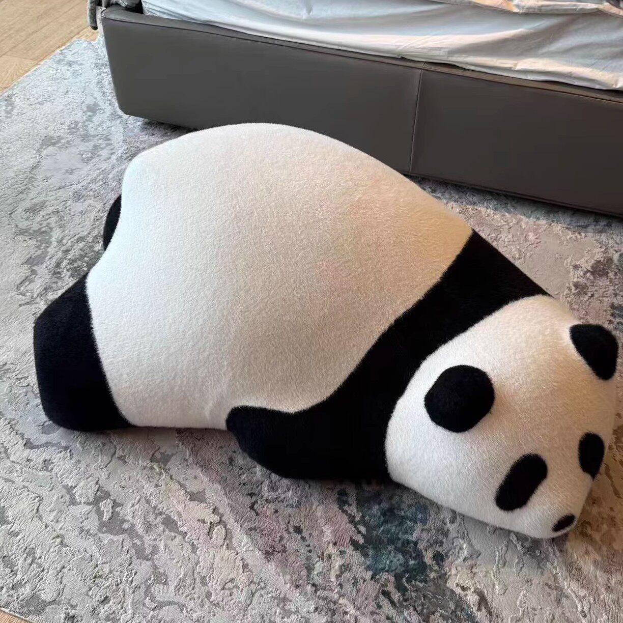 趴趴熊猫设计师动物造型懒人沙发客厅休闲创意卡通儿童靠枕沙发椅