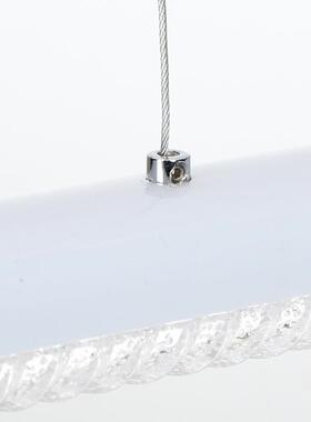 家现代约日条式长一字餐简JGF厅温馨吊灯极简厂白色书桌吧台茶室