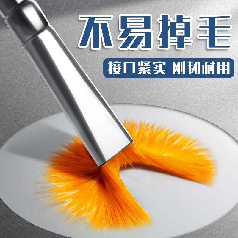 水画粉笔油画笔56丙烯画笔水彩笔笔排笔彩绘水粉套装彩毛笔色笔颜