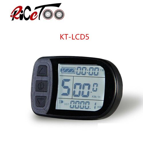 山地车改装锂电仪表KT-LCD5