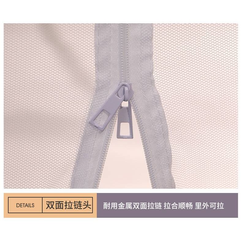 蚊帐免安装2米2.2米蒙古包全底防蚊蚊帐双门大床帐子夏季新品有底