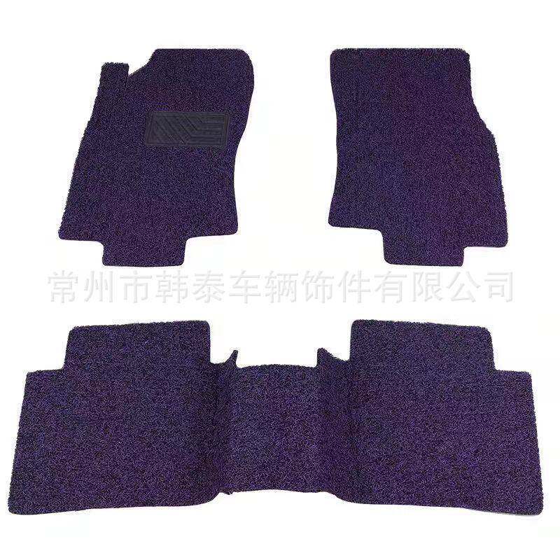 丝圈PVC汽车脚垫防滑耐脏易裁剪全天候通用汽车脚垫专用加厚脚垫