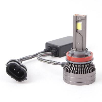 汽车LED大灯3铜管H11灯泡超亮150W大功率6000K远近一体H7H4前大灯