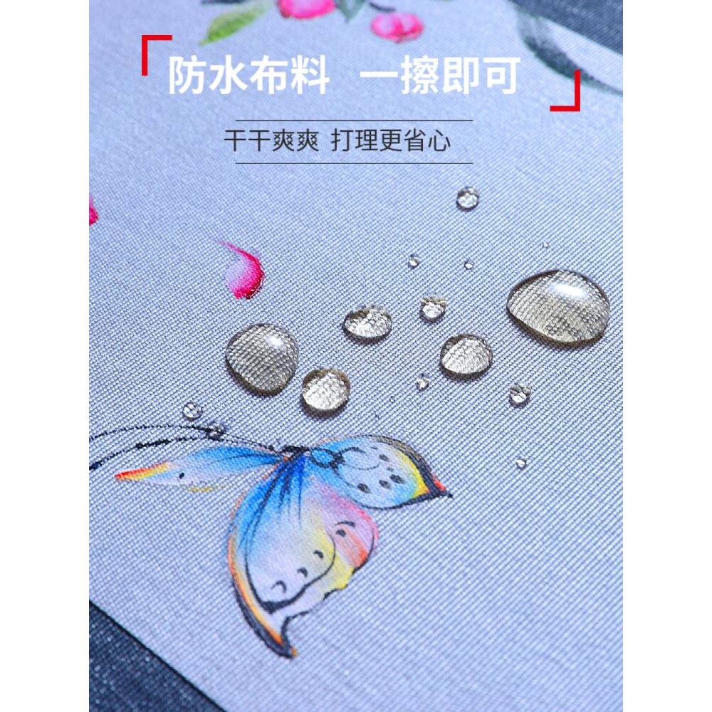 ?防水茶席新中式桌旗布桌巾禅意茶旗茶台桌布餐桌茶几茶布茶桌垫