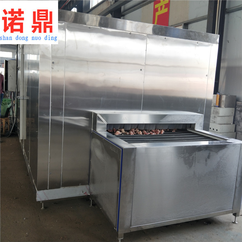 海产品速冻机 大虾速冻挂冰设备多少钱 液氮速冻机器厂家 诺鼎