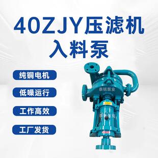 卧式4料0JZY压滤机入泵耐专用洗煤泥浆泵高铬合金TJB磨抽沙泵送料
