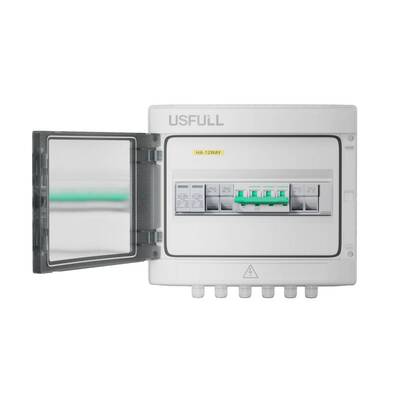 PV combiner box 光伏汇流箱太阳能储能防雷监控1500V一进一出柜