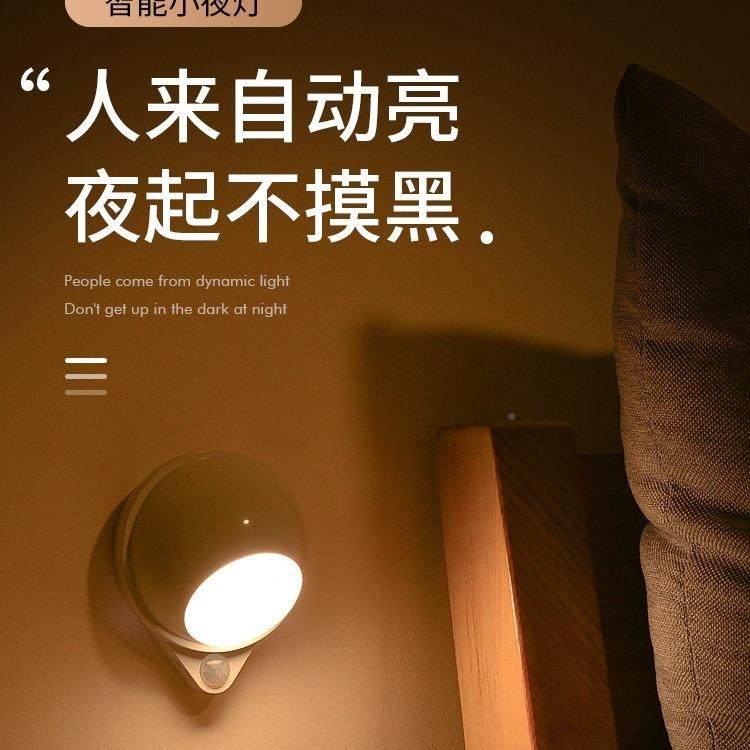 免接人体感应灯奶过道ANA充电楼道床线头喂卫生间免布线起夜小夜,鲜花速递/花卉仿真/绿植园艺,其它园艺用品,淘宝优惠券,粉丝福利购,淘宝优惠卷