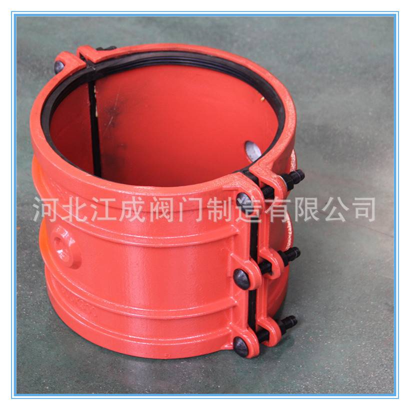 河北江成厂家热销铁直管哈夫节开边快接快速堵漏器抱箍自来水抢修