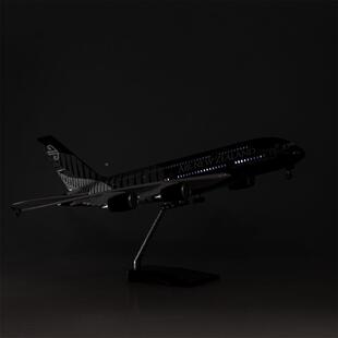 客轮带灯45c航m新西兰航空空A带49840380仿真民客机飞机模型航模1