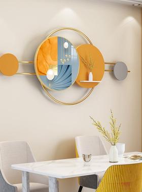 新YO属一体画挂画立体餐厅墙面壁晶瓷组金合装款XOS饰画壁饰置物