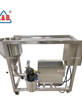 不锈带移动平台钢管线式质机MZF均高剪均质乳化泵水切粉配料机