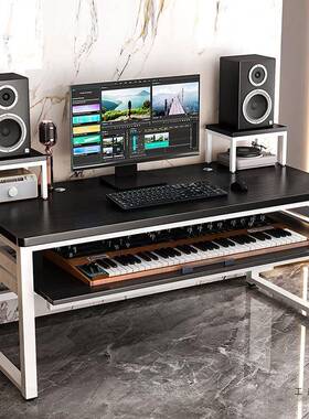 编曲作台mii键盘桌电NUF子琴桌架工电钢琴编曲台作音乐工制作琴桌