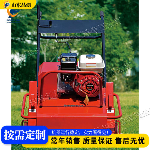 Garden Lawn Aerator 手推式草坪绿化打眼机 园林绿化地皮透孔机