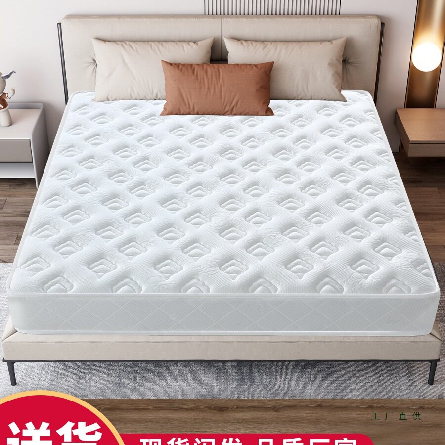 弹簧床垫经济型软硬两用20cm厚1.5米席1.8m梦思乳胶椰棕家用天然