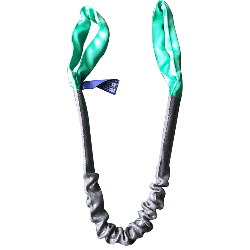 刷胶防割吊装带柔性扁平环形起重吊带聚酯3T5TT10T钢卷起重耐磨