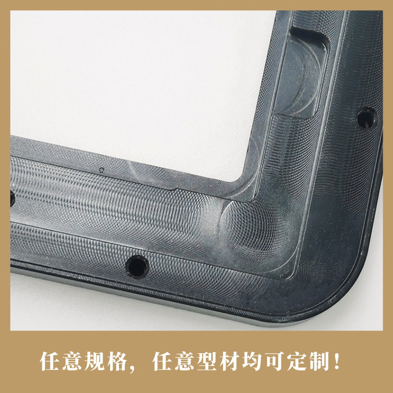 铝合金边框显示器挤压铝型材CNC加工LED广告屏边框氧化折弯铝制品