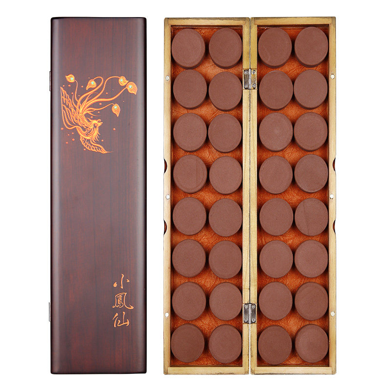 小凤仙桐木主线盒16轴20轴32轴鱼线盒木质主线盒线组渔具垂钓用品