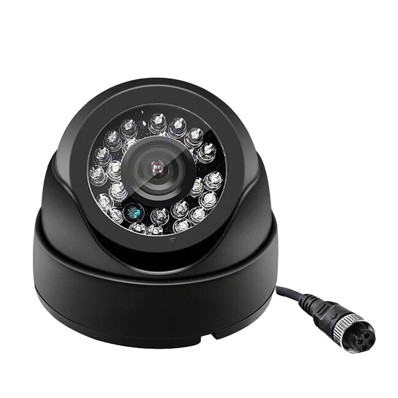 高清车载监控摄像头公交大巴红外夜视10P半球海螺HD720P