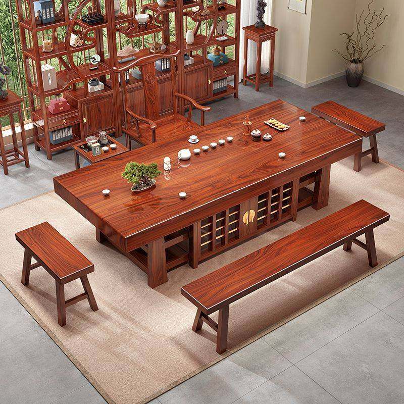 中式大板桌椅茶桌组合家用五椅茶几茶台一体实木一整套办公室泡茶,玩具/童车/益智/积木/模型,垂直悬浮玩具,淘宝优惠券,粉丝福利购,淘宝优惠卷