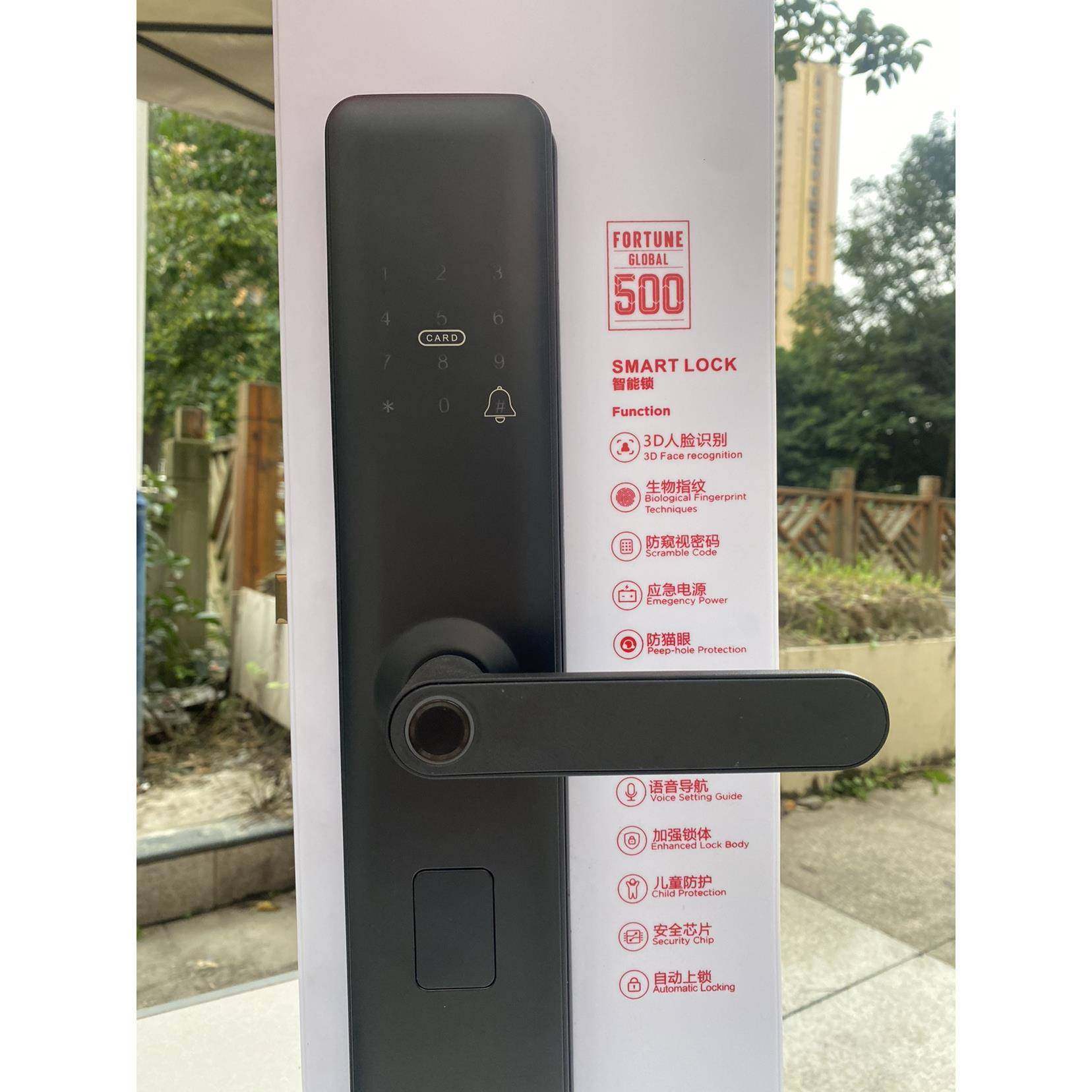 只成都做本地指纹锁酒智能锁无品牌/民宿锁店锁上包上门包门售后