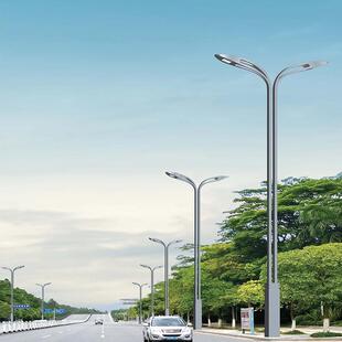 单并驾齐驱双头L直并驾齐驱ED路灯厂家水销户外防路灯双臂led路灯