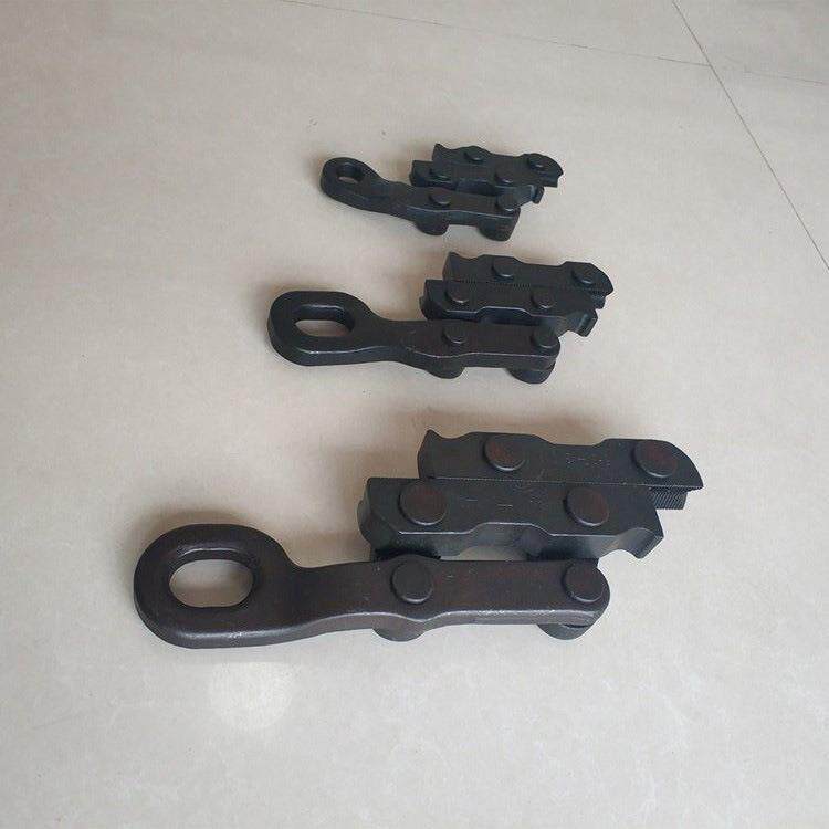德式卡器绳高压绝缘导线线架空线夹钢线器钢绞695线丝用卡头